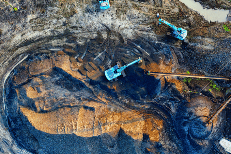 Drones in mining: Enhancing safety and efficiency in the industry.