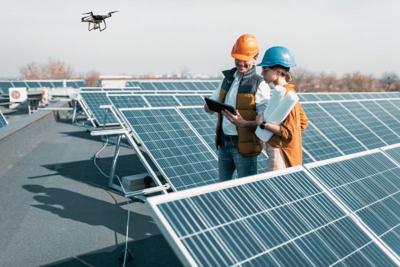 Drones are playing an increasingly important role in solar PV plant construction, improving efficiency and safety
