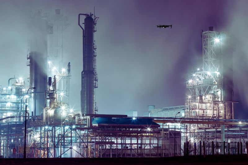 Night or day, drones are a reliable asset for data collection in hazardous areas.