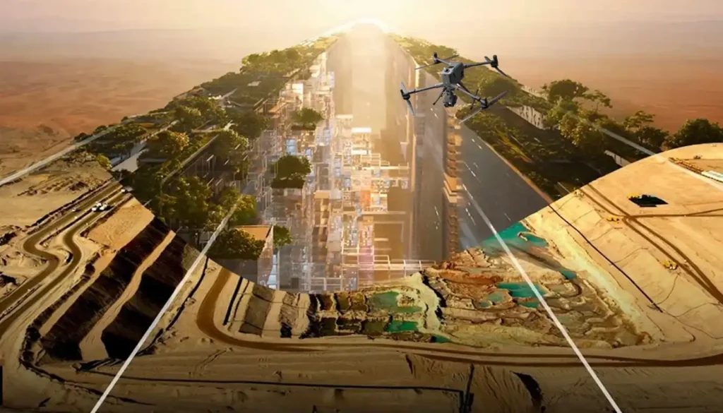Digital Twin Reality Capture NEOM construction