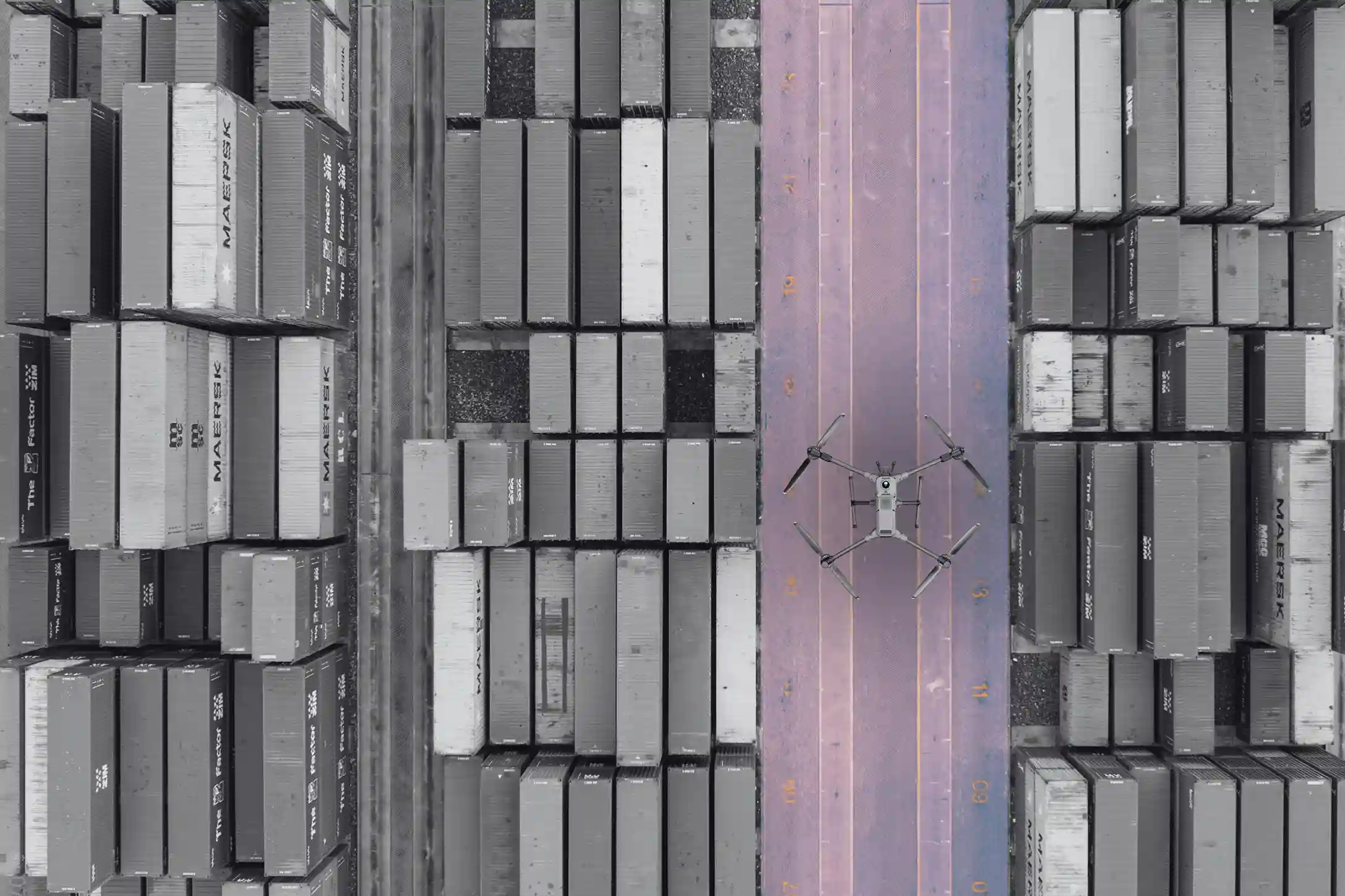 LiDAR Drone Mapping for highway construction corridor survey.
