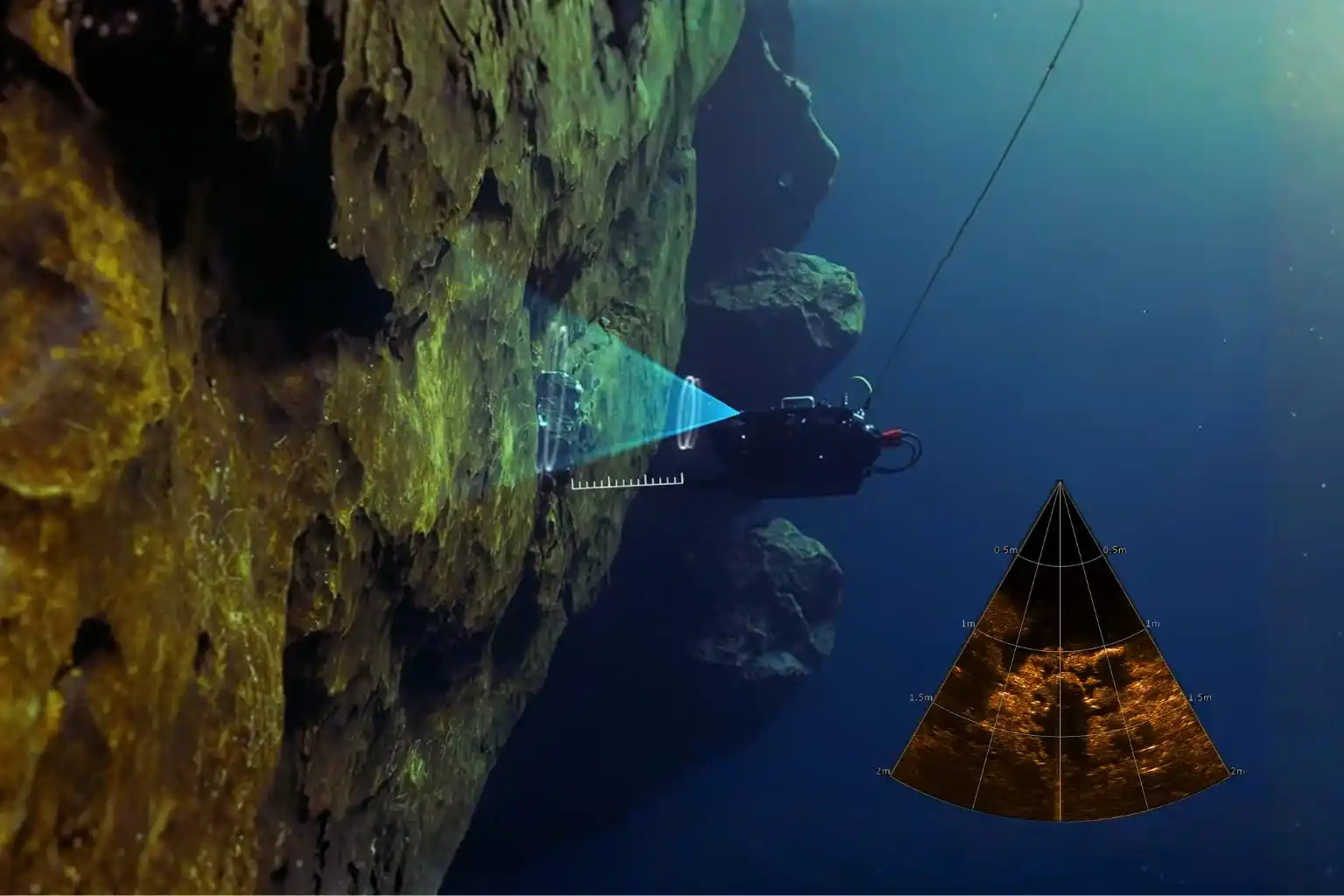 QYSEA W6 NAVI for subsea Full-Spectrum Asset Inspection.