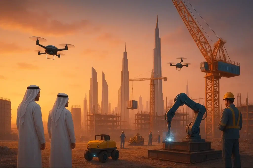 Construction to Operation transition for Saudi Vision 2030 Milestones.