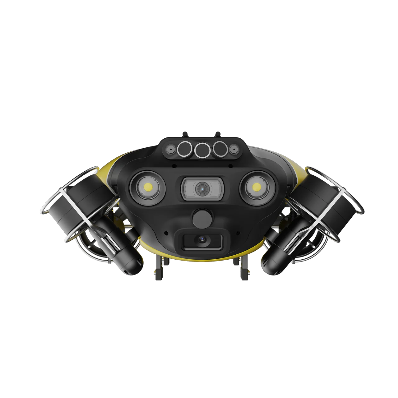 QYSEA FIFISH X1 underwater mission ROV performing non-destructive testing and subsea pipeline inspection for offshore energy operations