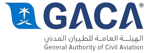 GACA licensed drone operator certification badge Saudi Arabia