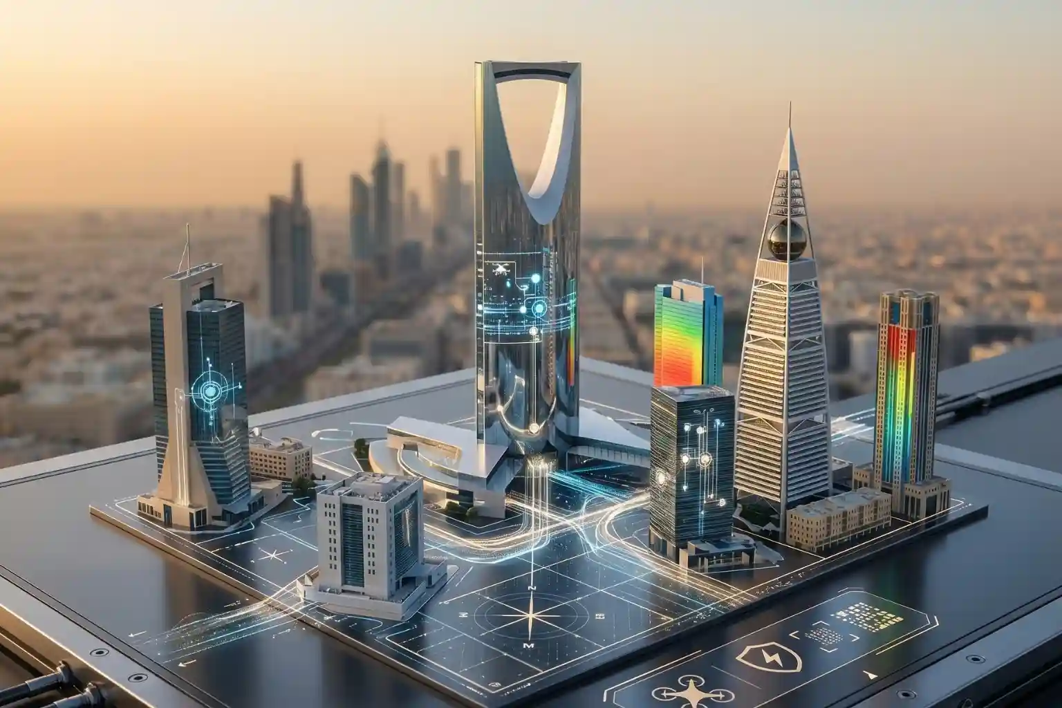 A high-quality digital twin of a construction site being delivered as a final data result by a third-party vendor.