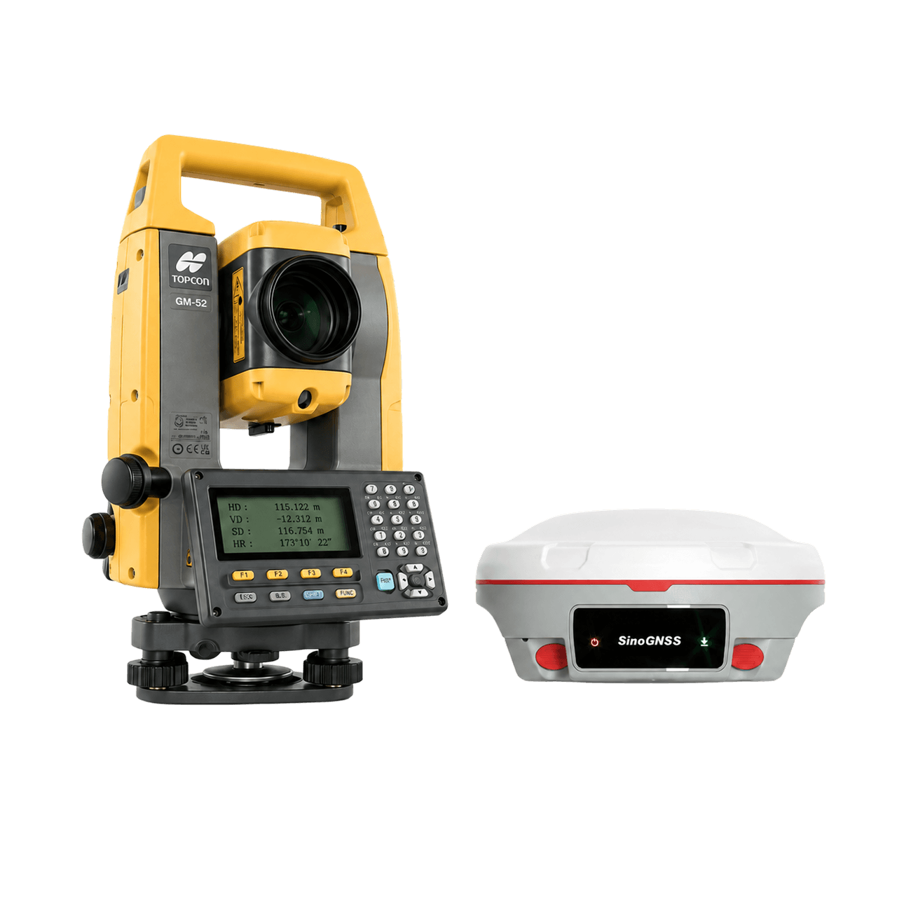 Total Station GM-52 + GNSS Sino